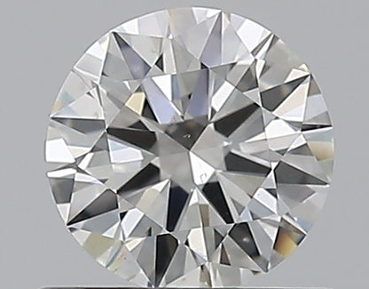 0.63CT ROUND SI1 G WH