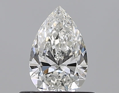 0.49CT PEAR SI1 G WH