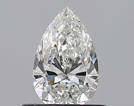 0.49CT PEAR SI1 G WH