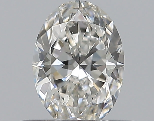 0.40CT OVAL SI1 F WH