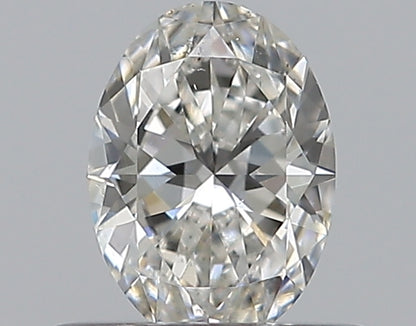 0.40CT OVAL SI1 F WH