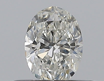 0.30CT OVAL SI2 G WH