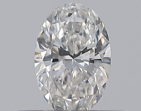 0.30CT OVAL SI2 F WH