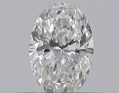 0.30CT OVAL SI2 F WH
