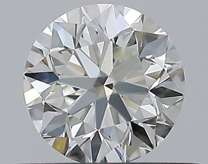 0.51CT ROUND VVS2 I WH