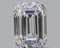 0.70CT EMERALD VS1 D WH