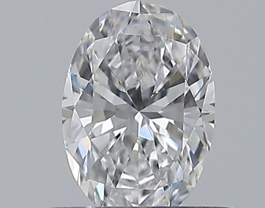 0.46CT OVAL VVS1 D WH