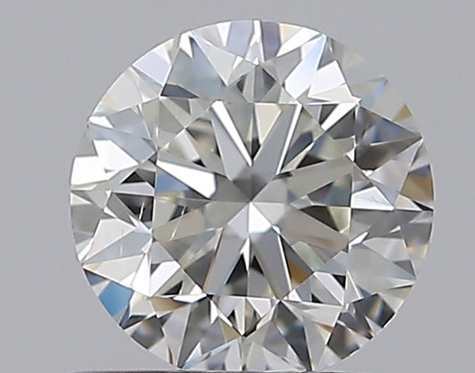 0.61CT ROUND VVS2 H WH