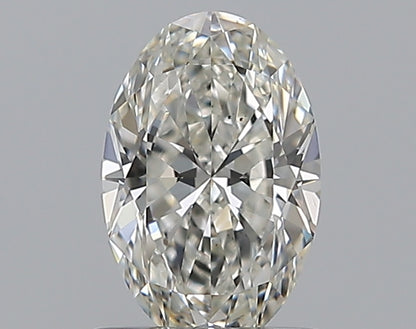 0.80CT OVAL SI1 H WH