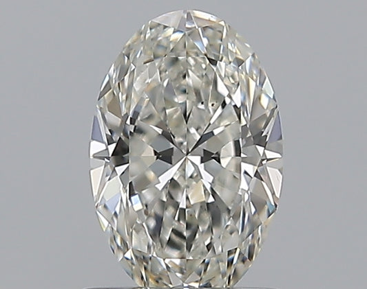 0.80CT OVAL SI1 H WH