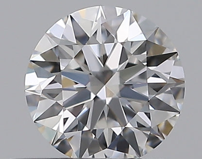 0.37CT ROUND VVS1 E WH