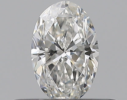 0.30CT OVAL SI1 F WH