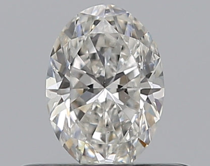 0.35CT OVAL SI2 F WH