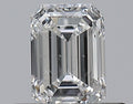 0.35CT EMERALD SI1 F WH
