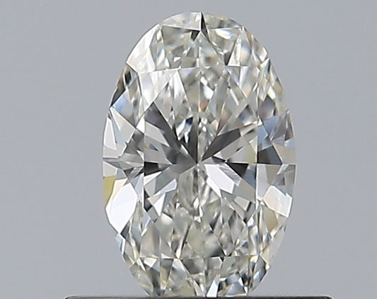 0.38CT OVAL VVS2 H WH