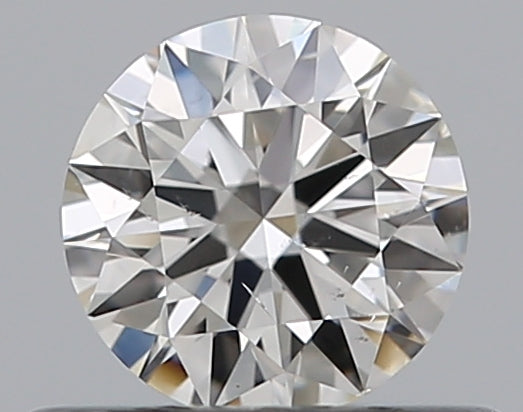 0.38CT ROUND SI1 F WH