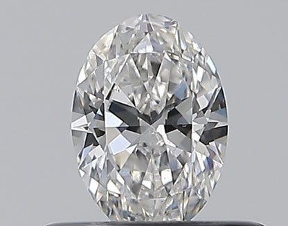 0.32CT OVAL SI1 E WH