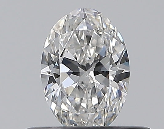 0.32CT OVAL SI1 E WH