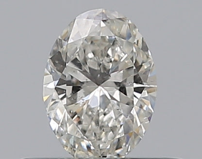 0.30CT OVAL SI2 G WH