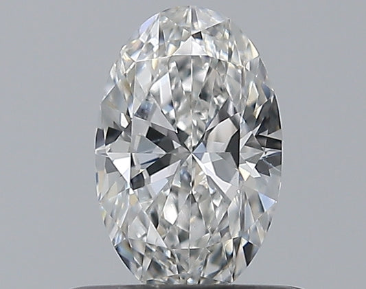 0.41CT OVAL SI1 F WH
