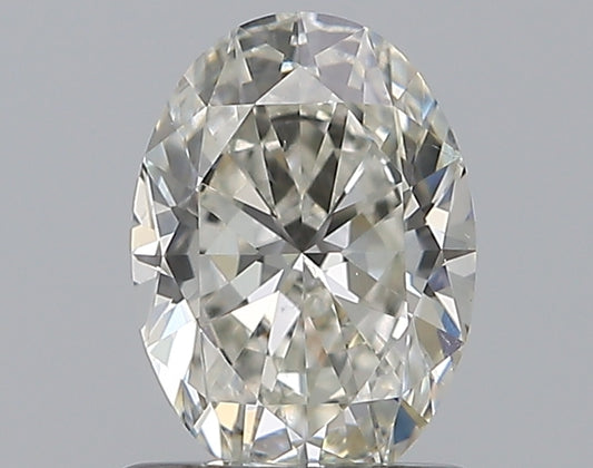 0.81CT OVAL SI1 I WH
