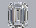 0.76CT EMERALD SI1 F WH