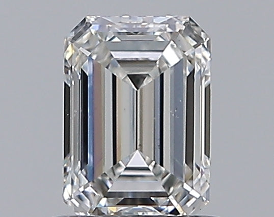 0.76CT EMERALD SI1 F WH
