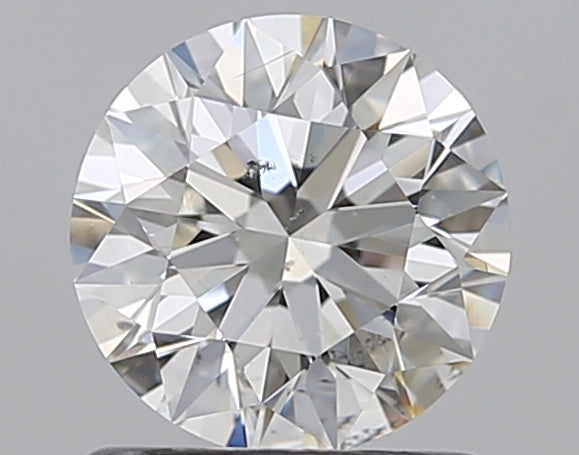 0.90CT ROUND SI1 H WH