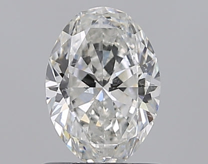 0.82CT OVAL SI2 G WH