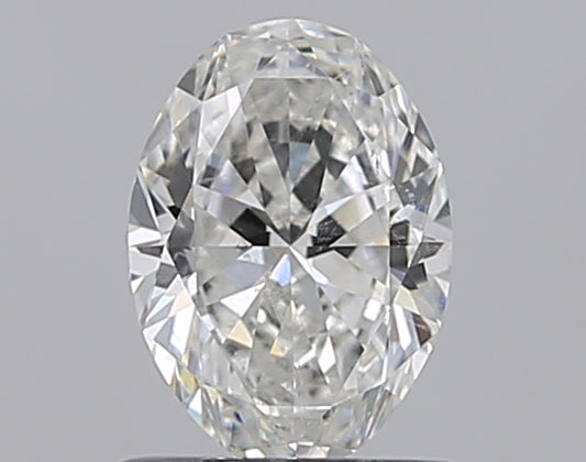 0.82CT OVAL SI2 G WH