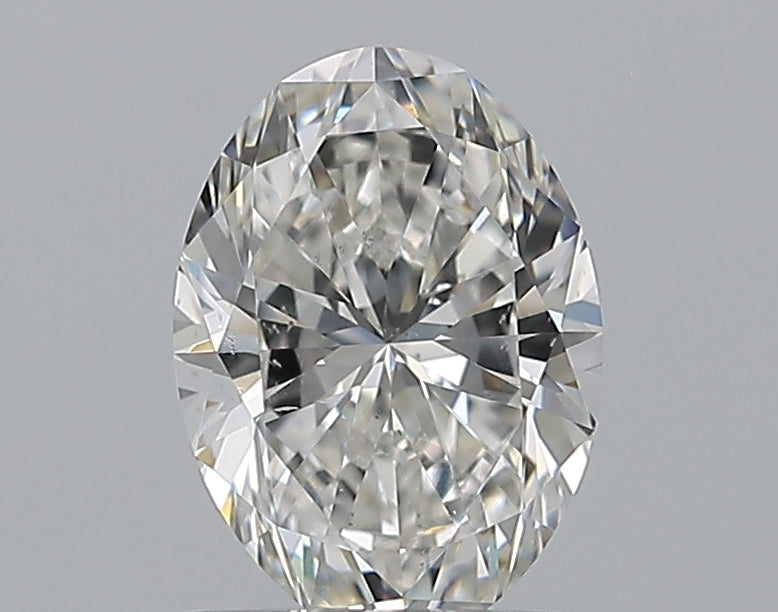 0.90CT OVAL SI1 G WH