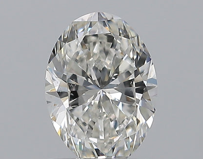 0.90CT OVAL SI1 G WH