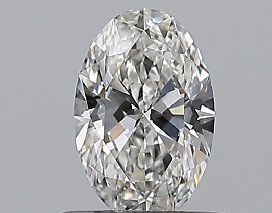 0.51CT OVAL VVS1 F WH