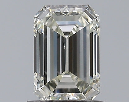 0.90CT EMERALD VS2 J WH