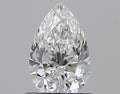 0.60CT PEAR VVS1 F WH