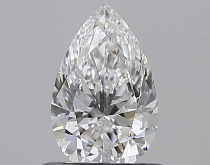 0.60CT PEAR VVS1 F WH