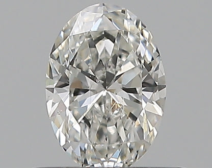 0.46CT OVAL SI2 F WH