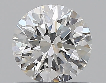 0.60CT ROUND SI2 D WH