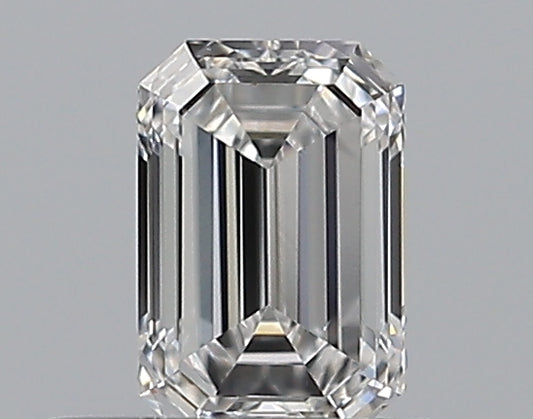 0.30CT EMERALD SI1 D WH