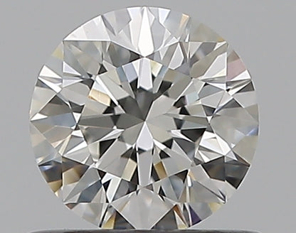 0.61CT ROUND VVS2 F WH