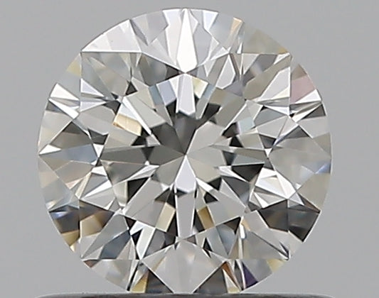 0.61CT ROUND VVS2 F WH