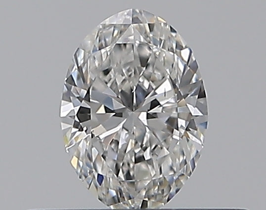 0.31CT OVAL SI1 F WH