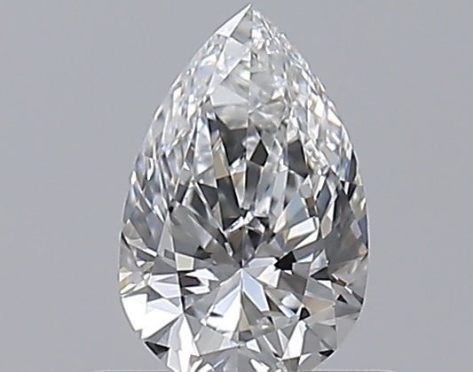 0.50CT PEAR VS1 E WH