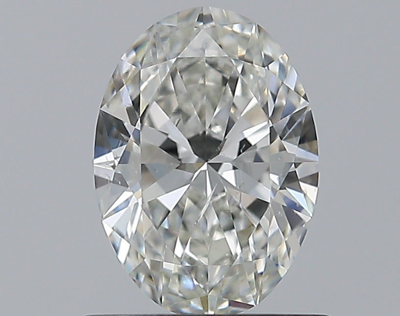 0.80CT OVAL SI2 G WH