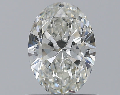 0.80CT OVAL SI2 G WH