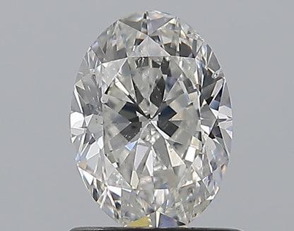 0.90CT OVAL SI2 G WH