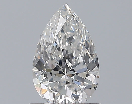 0.70CT PEAR SI1 F WH