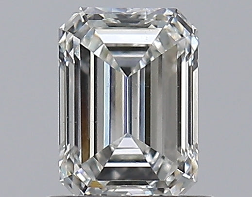 0.70CT EMERALD SI1 H WH