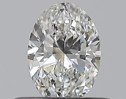 0.36CT OVAL SI2 F WH