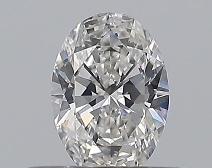 0.30CT OVAL SI2 F WH